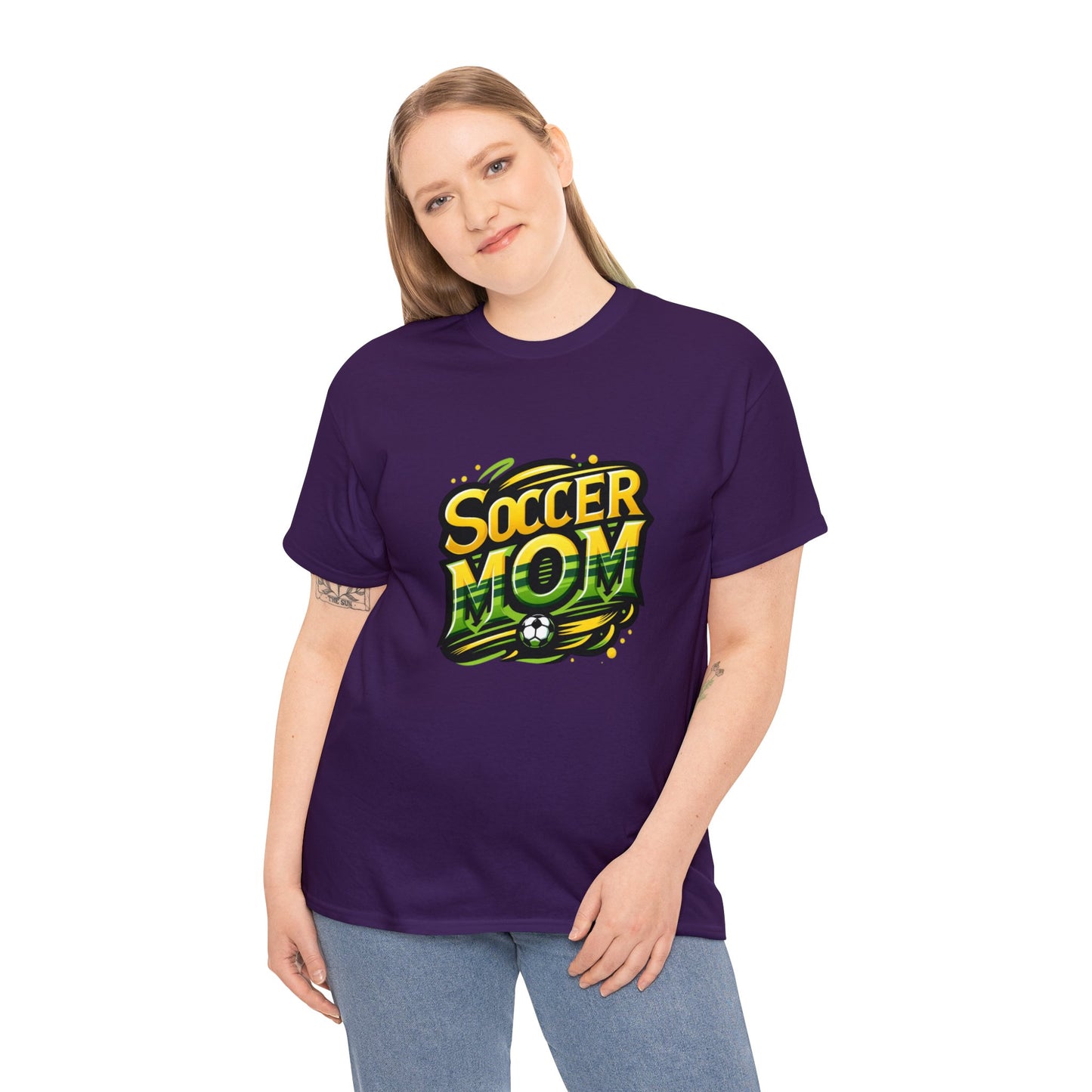 Soccer Mom Unisex Heavy Cotton Tee