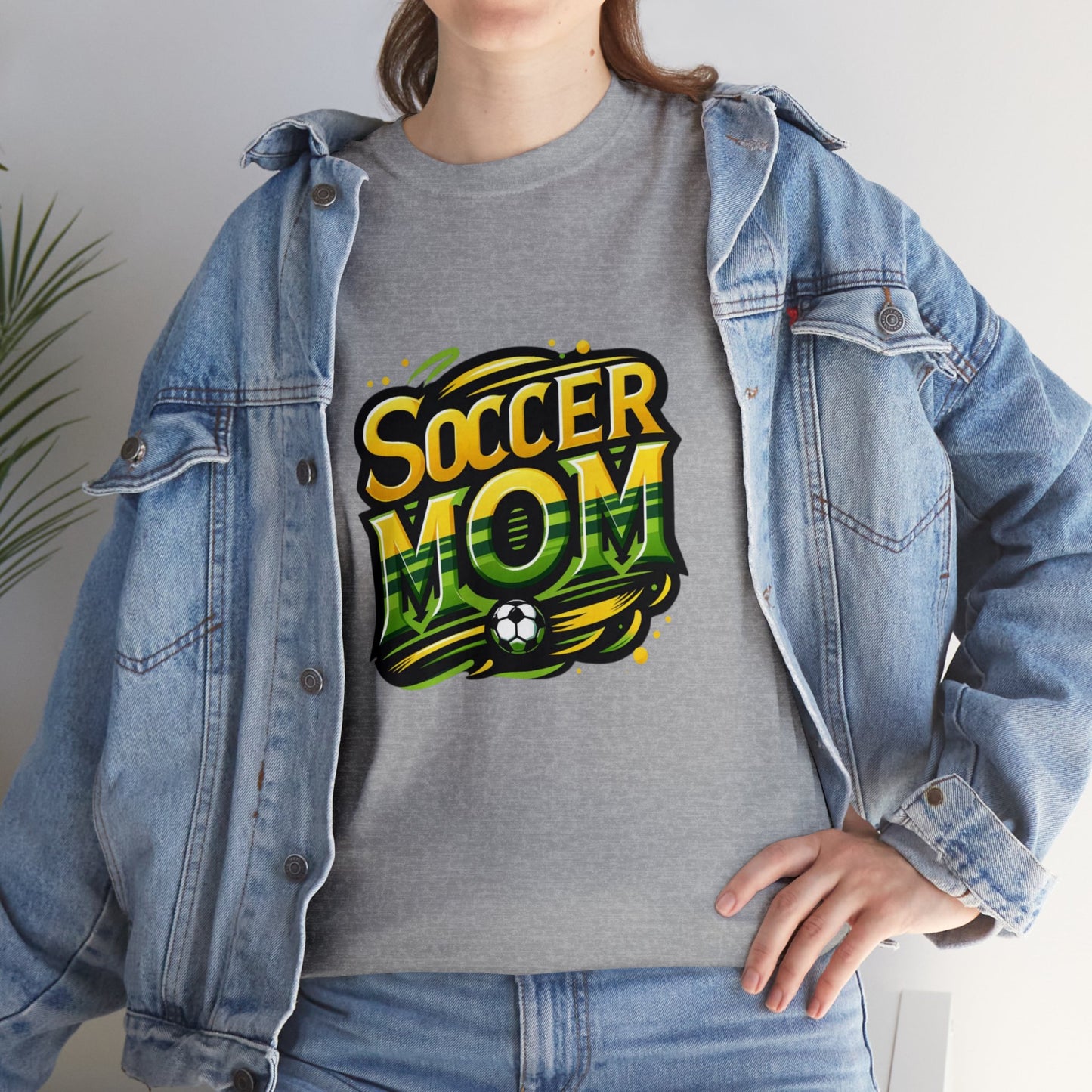 Soccer Mom Unisex Heavy Cotton Tee