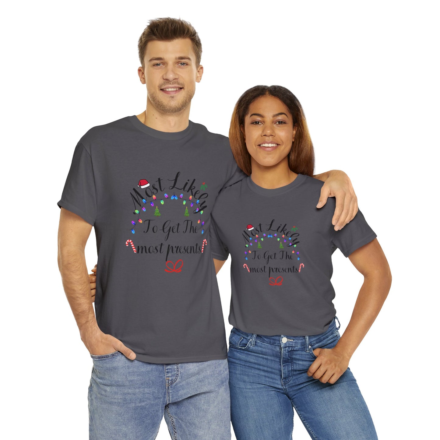 Christmas Ugly Tees Unisex Heavy Cotton Tee get most Presents