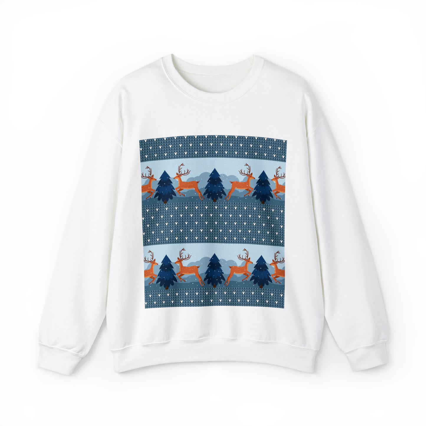 Unisex Heavy Blend™ Crewneck Christmas Ugly Sweatshirt22