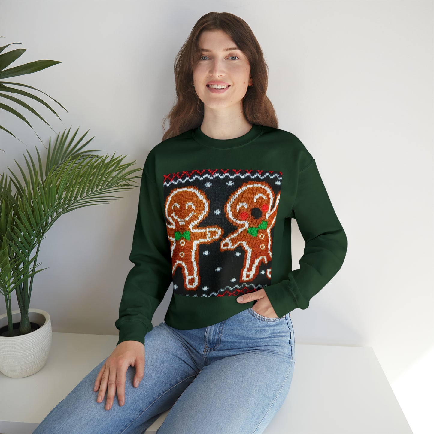 Unisex Heavy Blend™ Crewneck Christmas Ugly Sweatshirt2