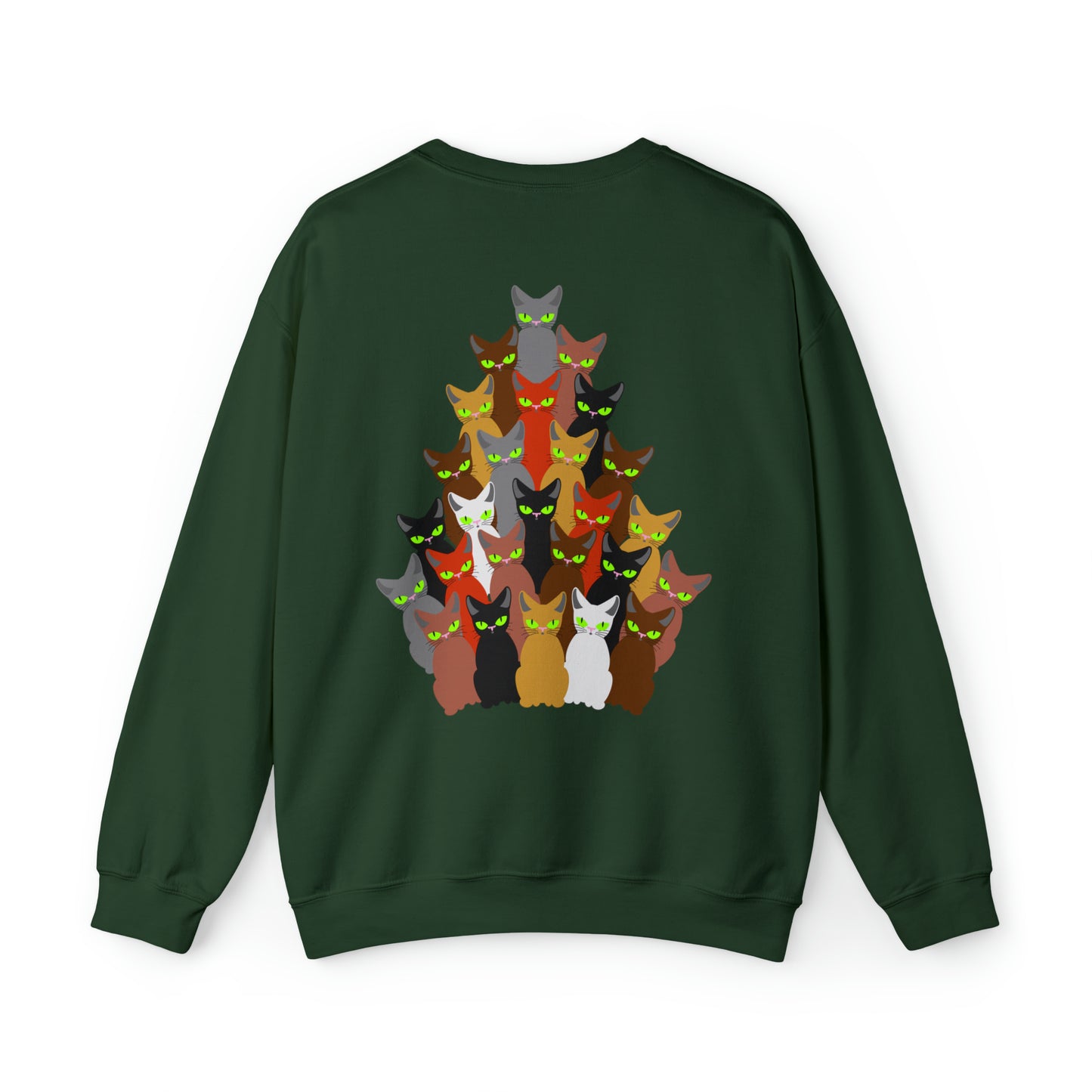 Unisex Heavy Blend™ Crewneck Christmas Ugly Sweatshirt12