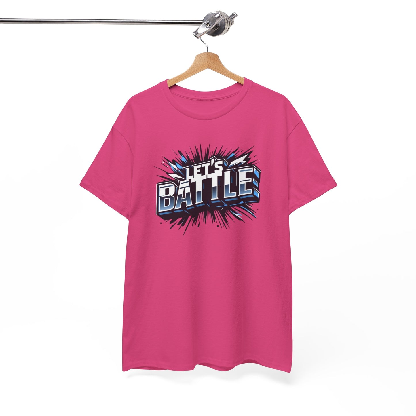 Heavy Cotton Tshirt for Male and Female Lets Battle