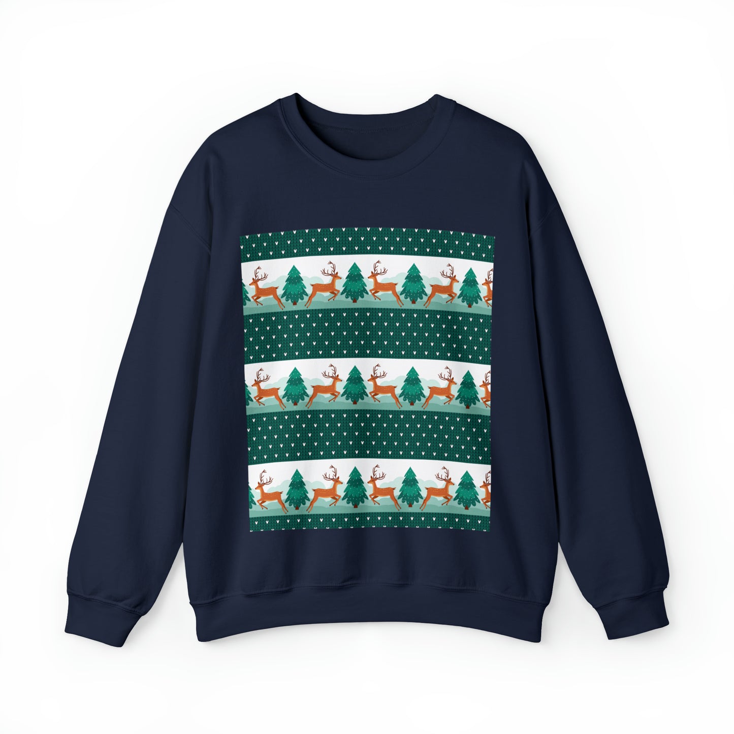 Unisex Heavy Blend™ Crewneck Christmas Ugly Sweatshirt3