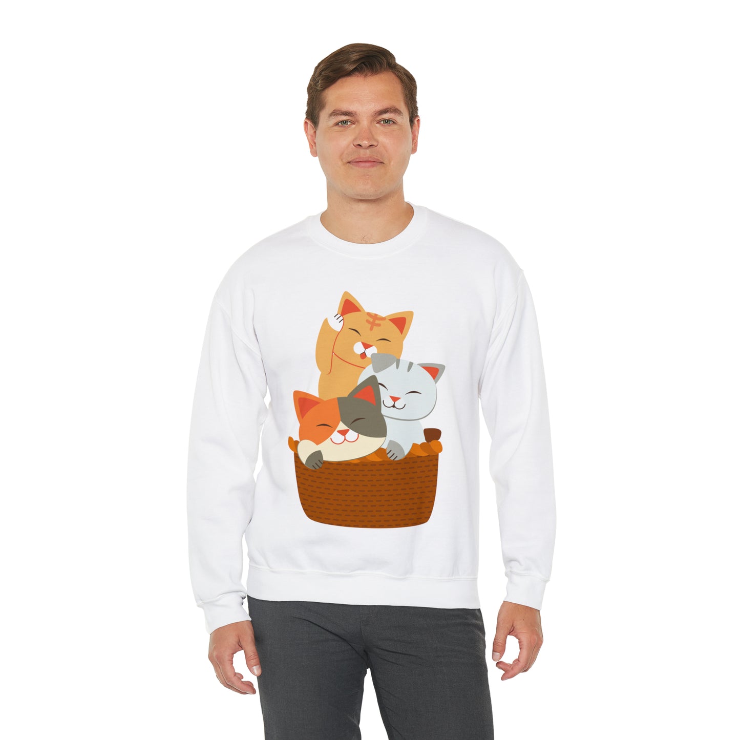 Unisex Heavy Blend™ Crewneck Christmas Ugly Sweatshirt7