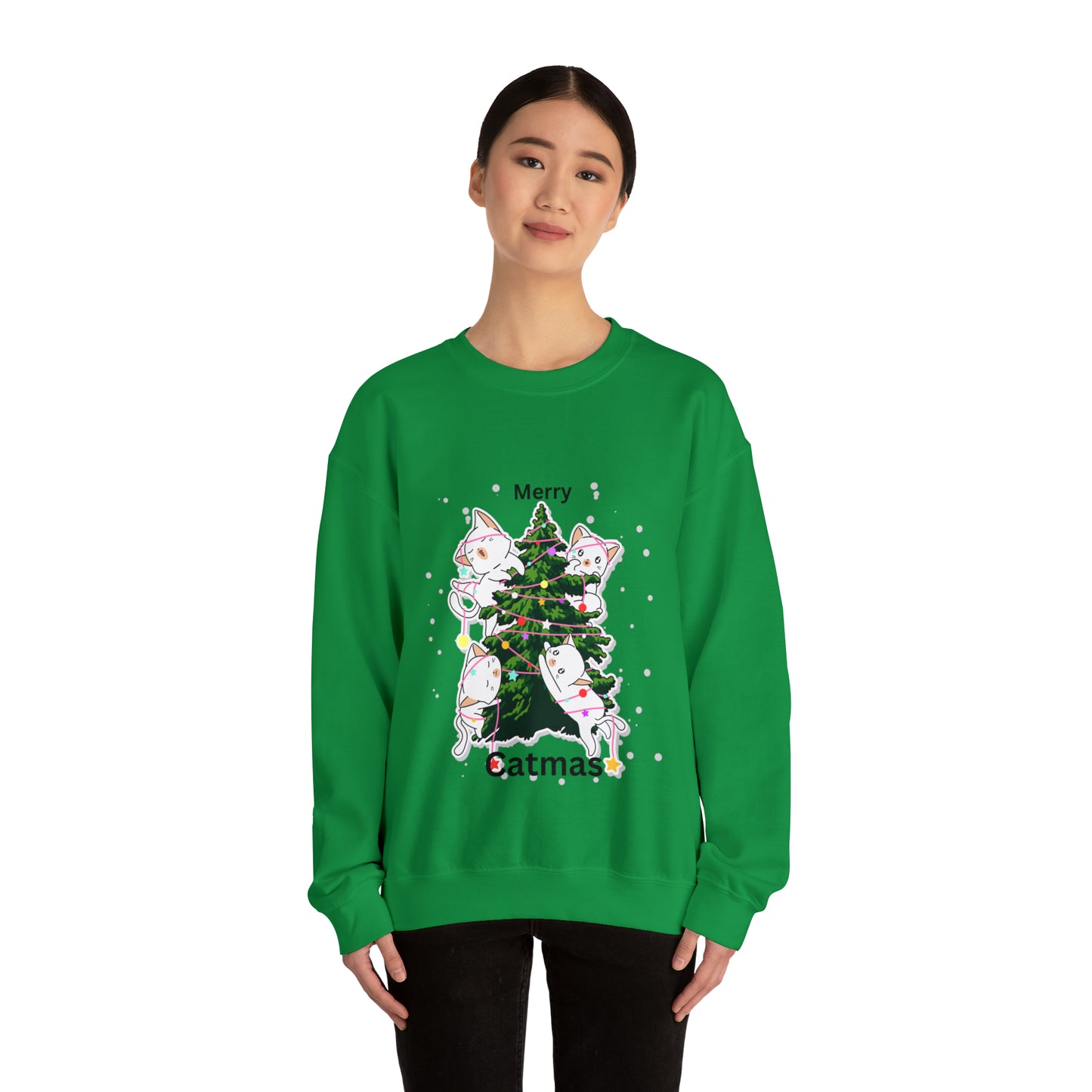 Merry Catmas Ugly Sweater