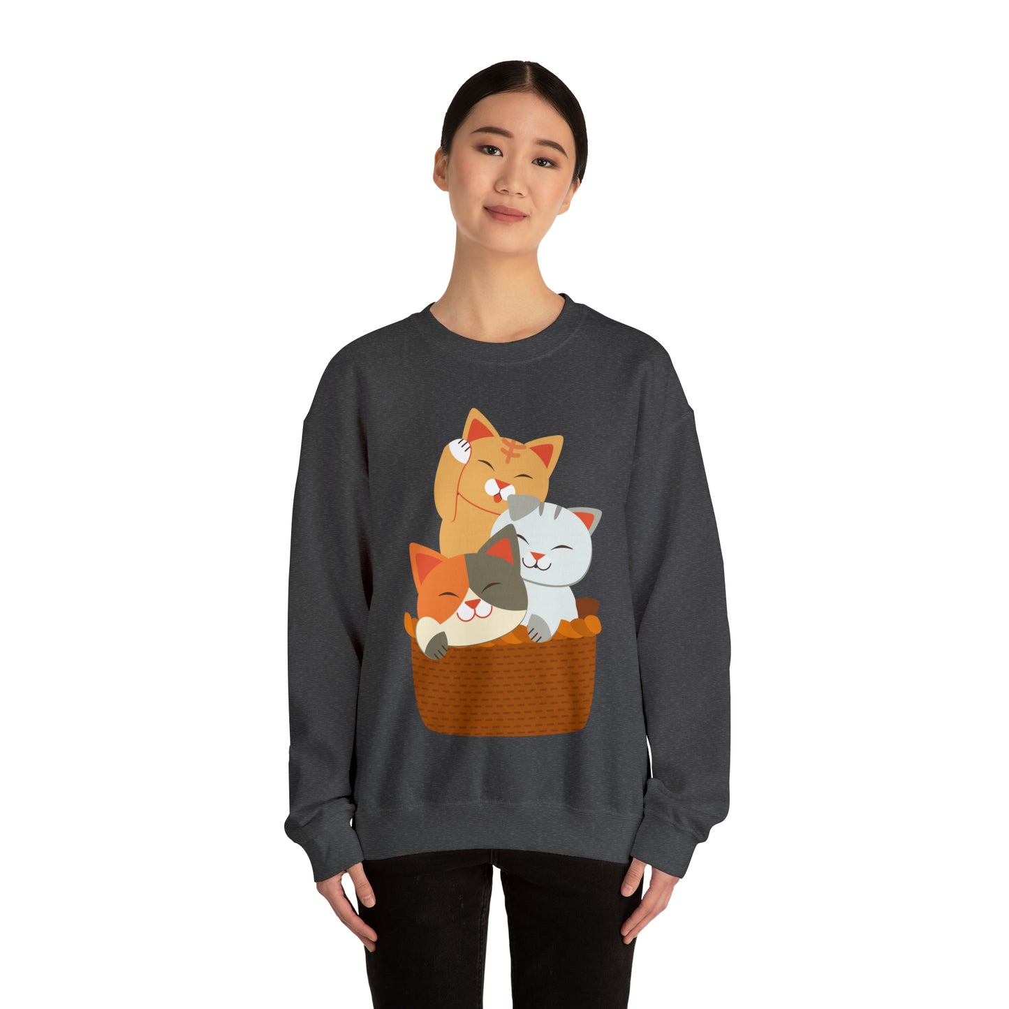 Unisex Heavy Blend™ Crewneck Christmas Ugly Sweatshirt7