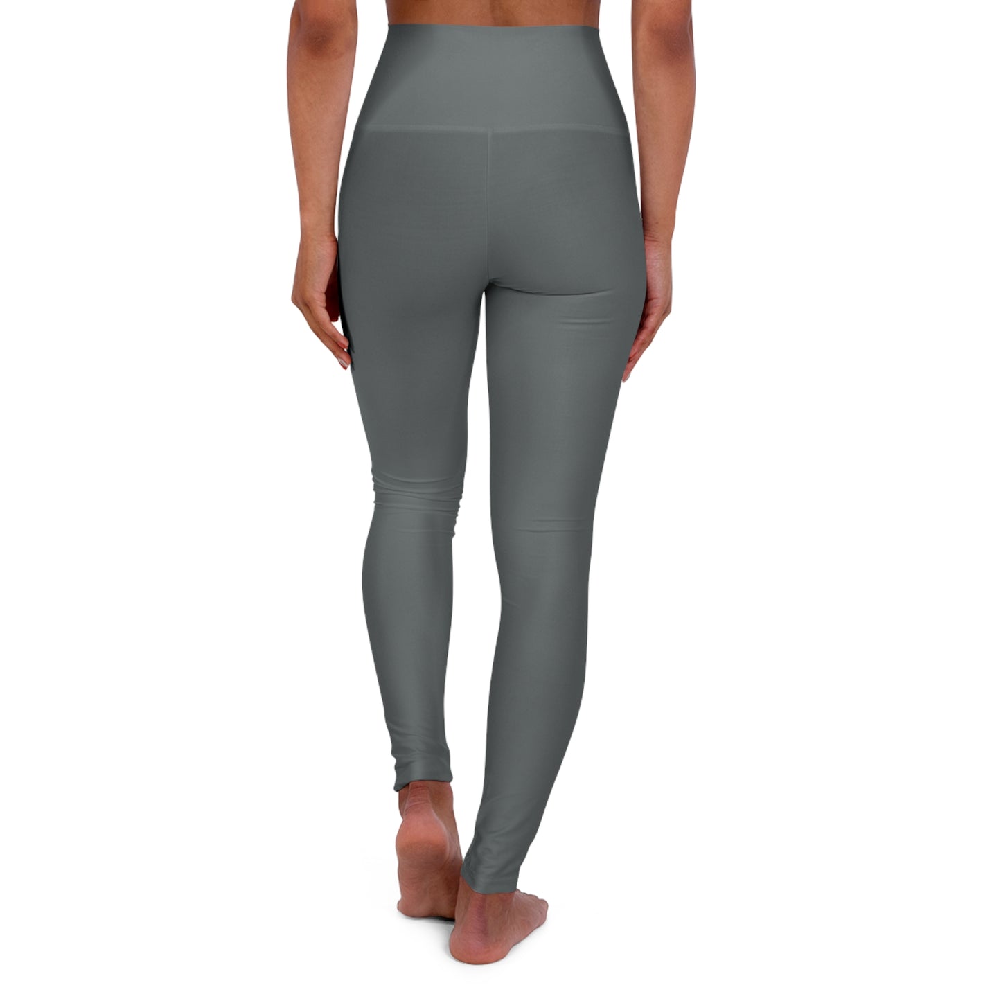 High Waisted Yoga Leggings for Women Grey