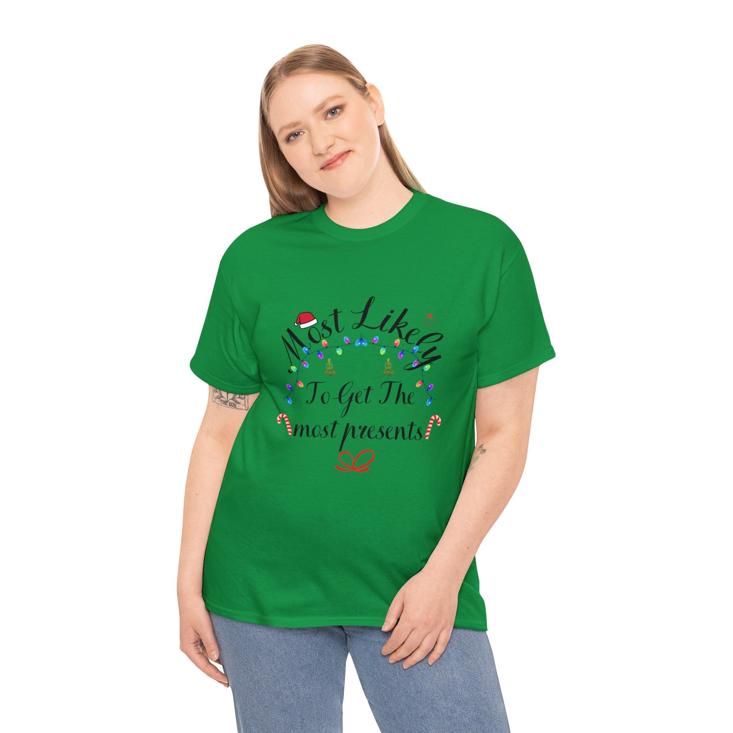 Christmas Ugly Tees Unisex Heavy Cotton Tee get most Presents