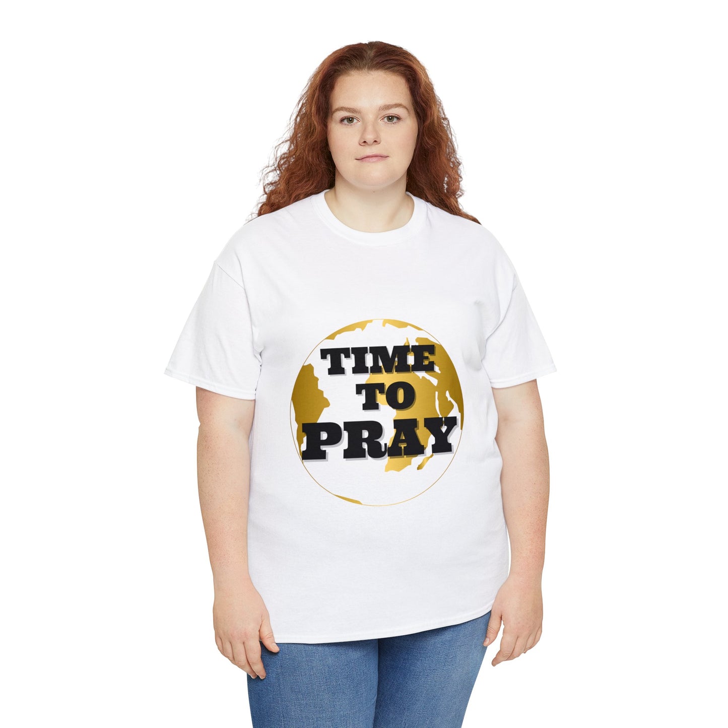 Unisex Heavy Cotton Tee Time to Pray Tee