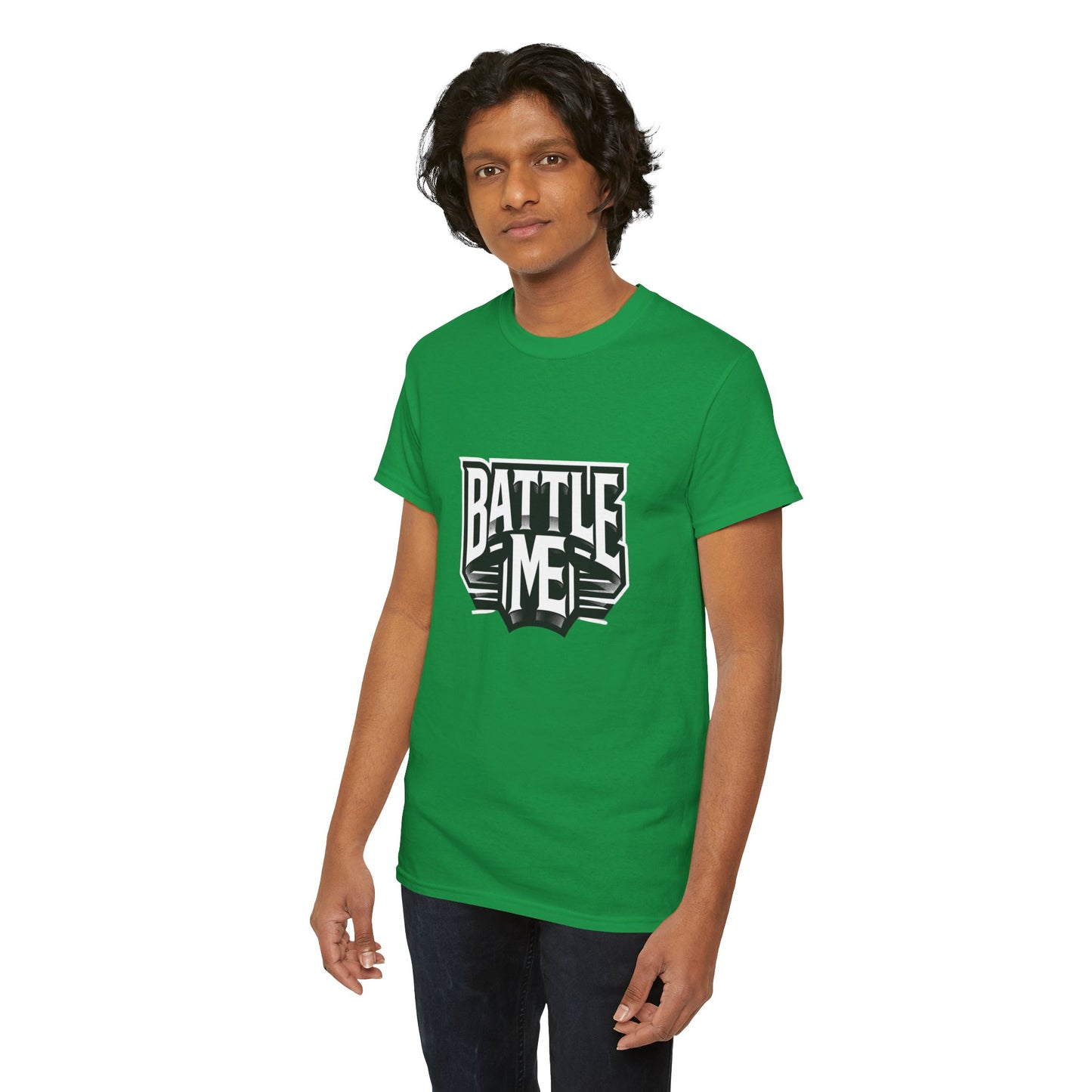 Heavy Cotton Tshirt Unisex for Battle on Live