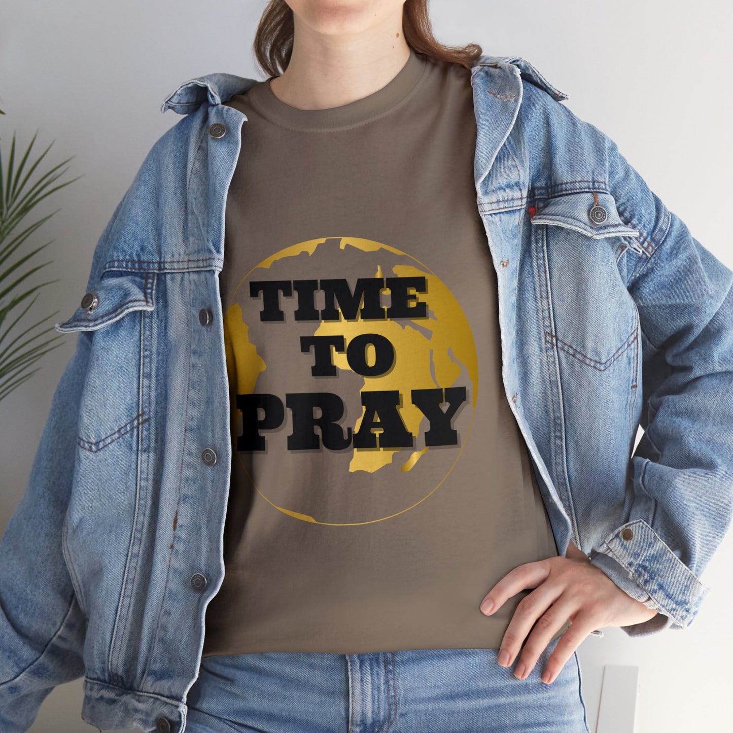 Unisex Heavy Cotton Tee Time to Pray Tee