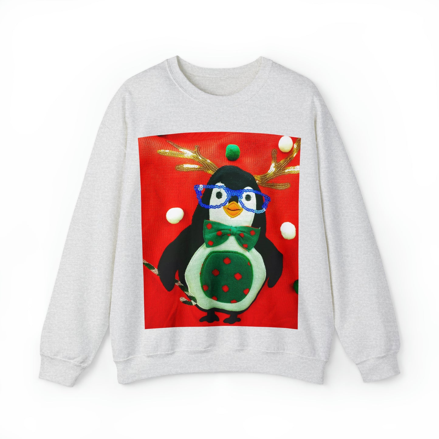 Unisex Heavy Blend™ Crewneck Christmas Ugly Sweatshirt