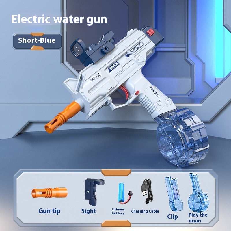 UZI Long And Short Electric Water Gun Outdoor Beach Water Fight Children's Toys