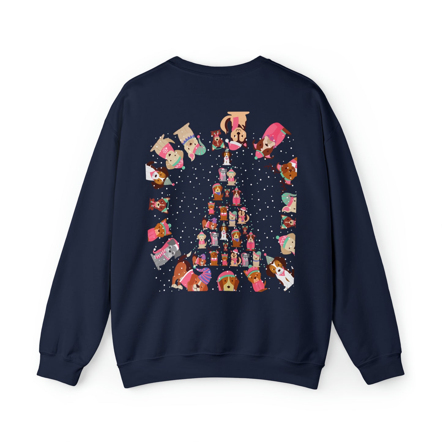 Unisex Heavy Blend™ Crewneck Christmas Ugly Sweatshirt6