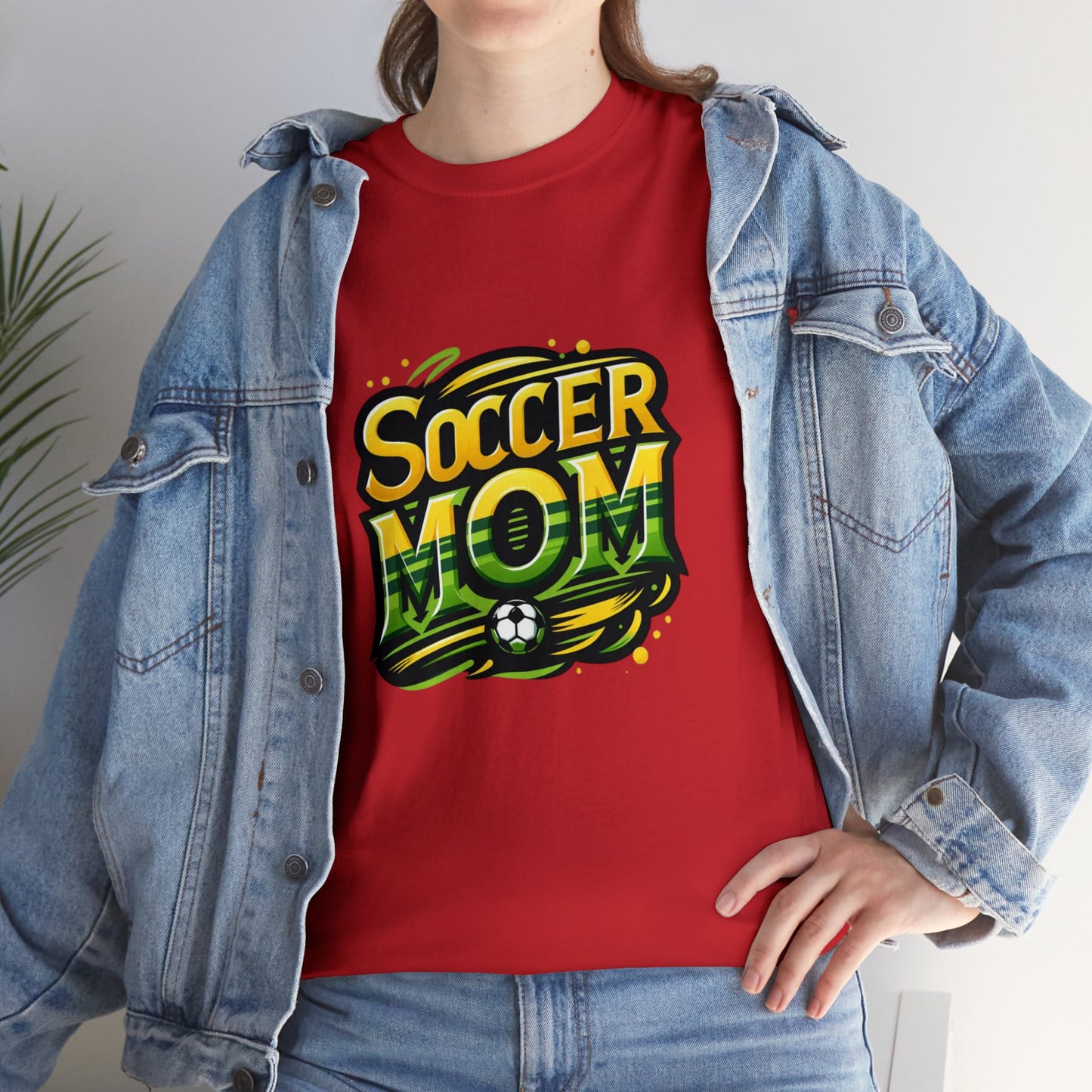 Soccer Mom Unisex Heavy Cotton Tee