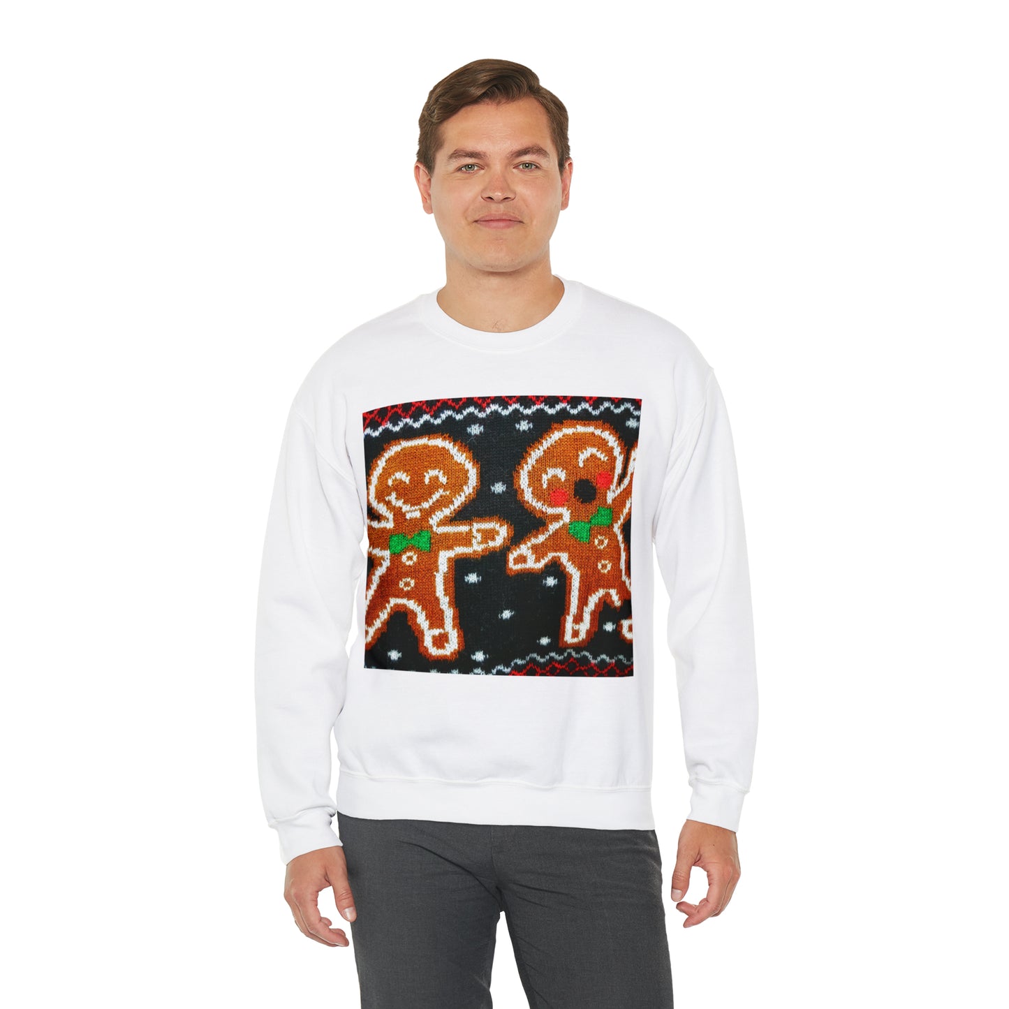 Unisex Heavy Blend™ Crewneck Christmas Ugly Sweatshirt2