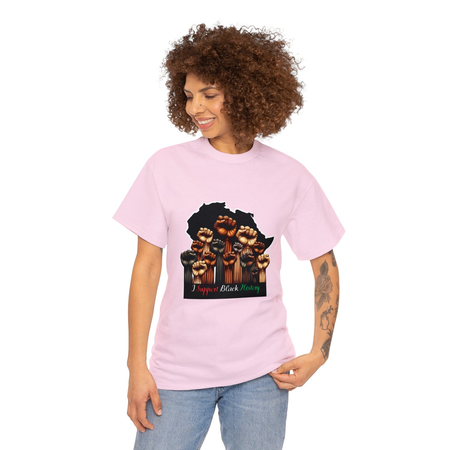 Black History Month I Support Black History Tees