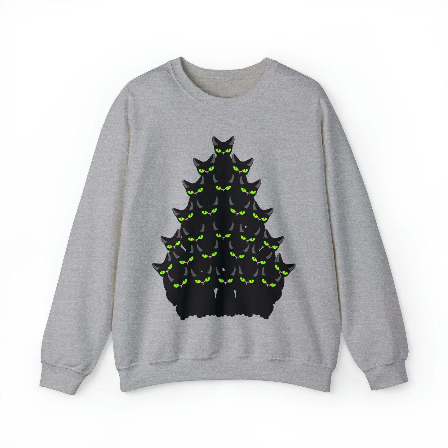 Unisex Heavy Blend™ Crewneck Christmas Ugly Sweatshirt13