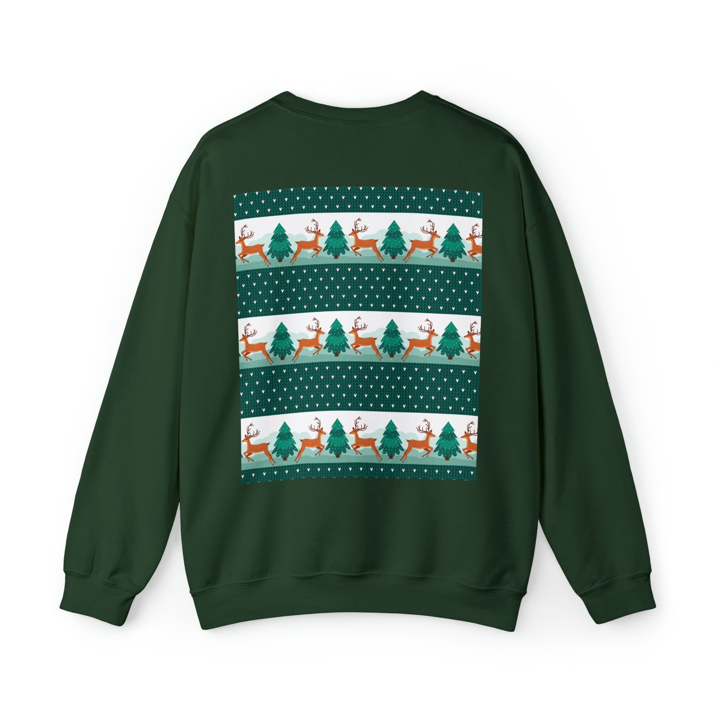 Unisex Heavy Blend™ Crewneck Christmas Ugly Sweatshirt3