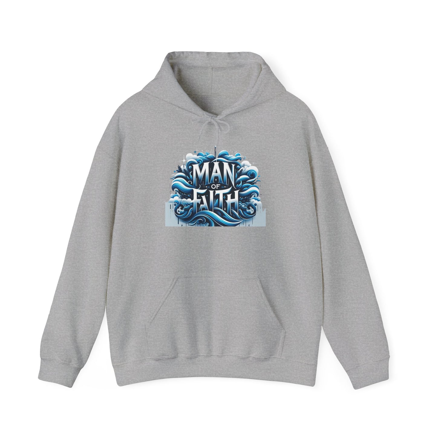 Unisex Heavy Blend™ Hooded Sweatshirt Man of Faith