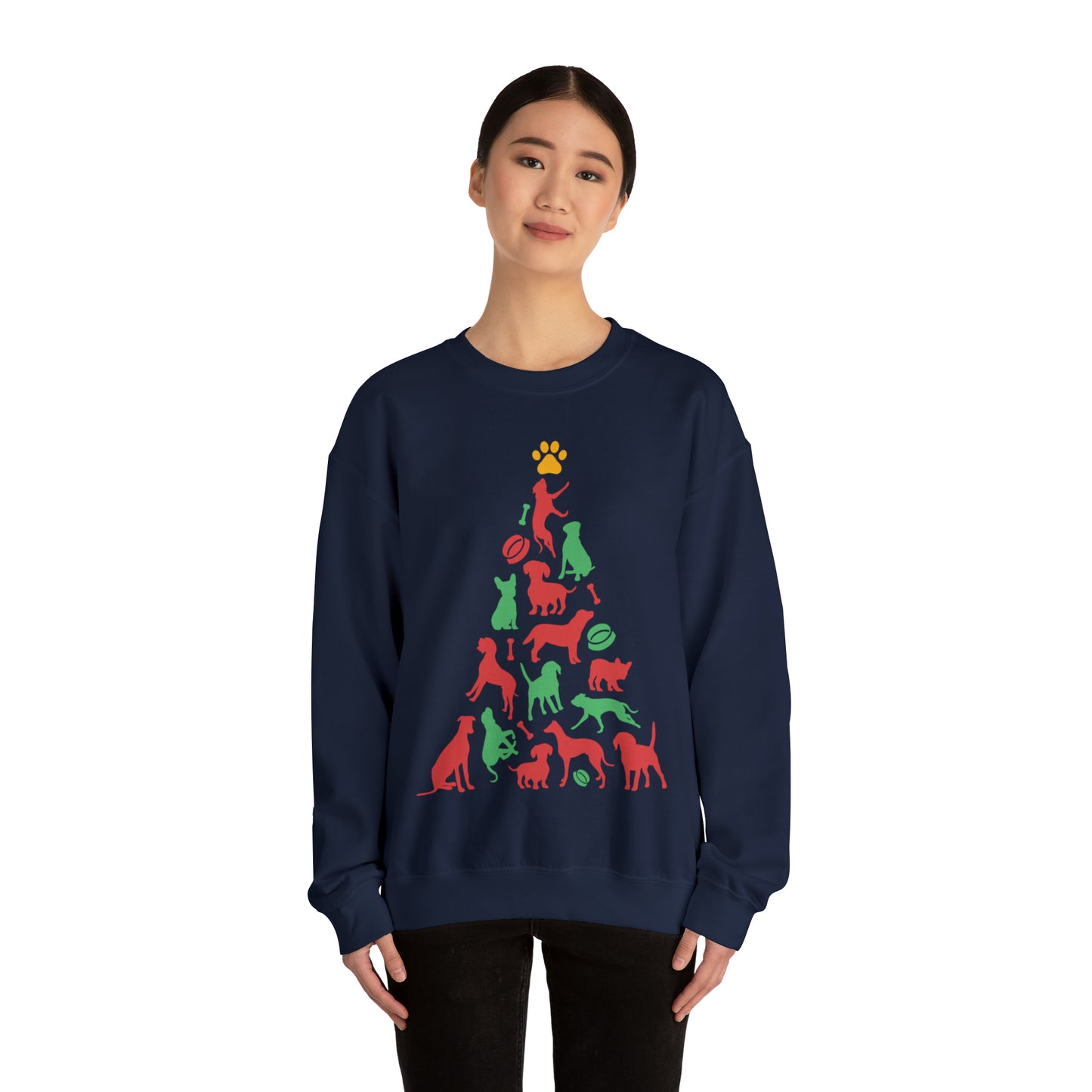 Unisex Heavy Blend™ Crewneck Christmas Ugly Sweatshirt11