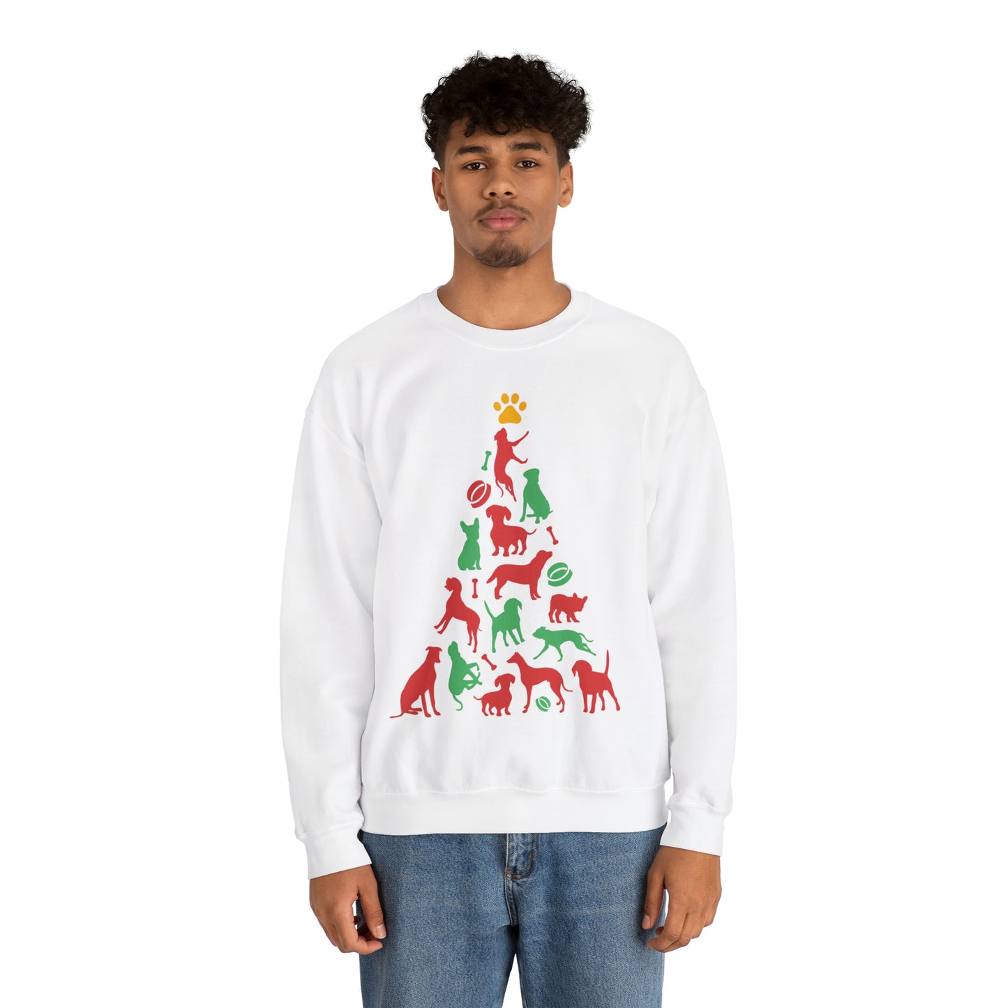 Unisex Heavy Blend™ Crewneck Christmas Ugly Sweatshirt11