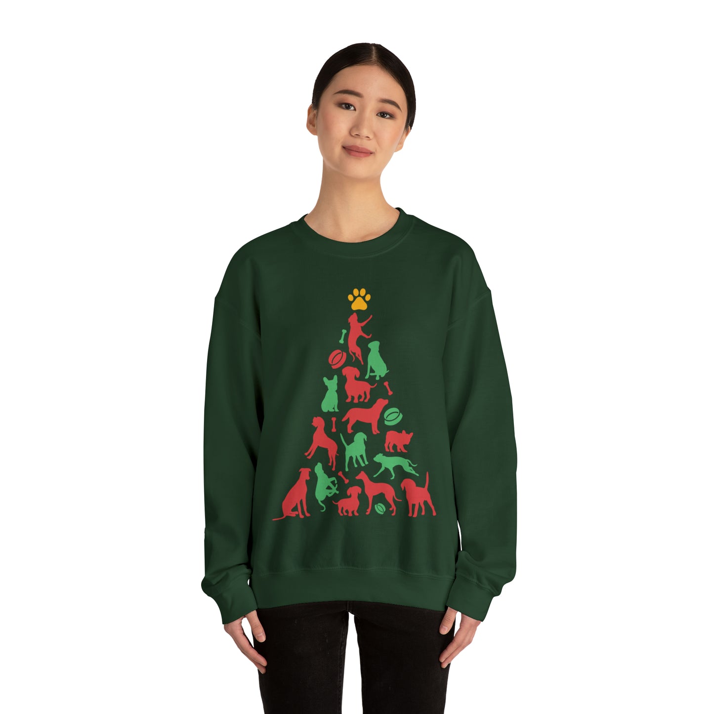 Unisex Heavy Blend™ Crewneck Christmas Ugly Sweatshirt11