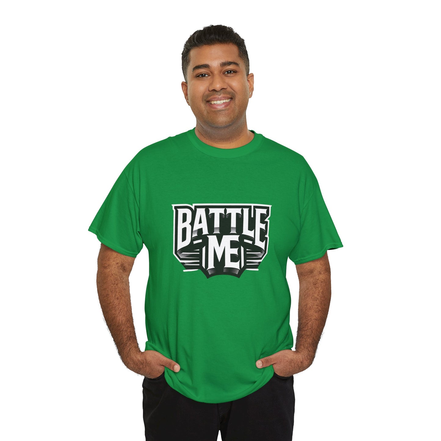 Heavy Cotton Tshirt Unisex for Battle on Live