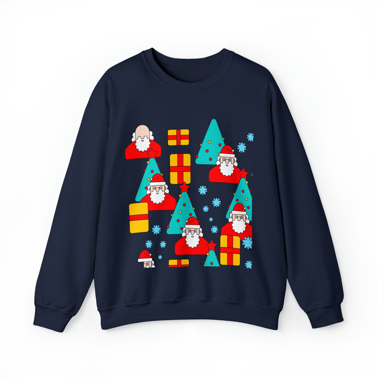 Unisex Heavy Blend™ Crewneck Christmas Ugly Sweatshirt20