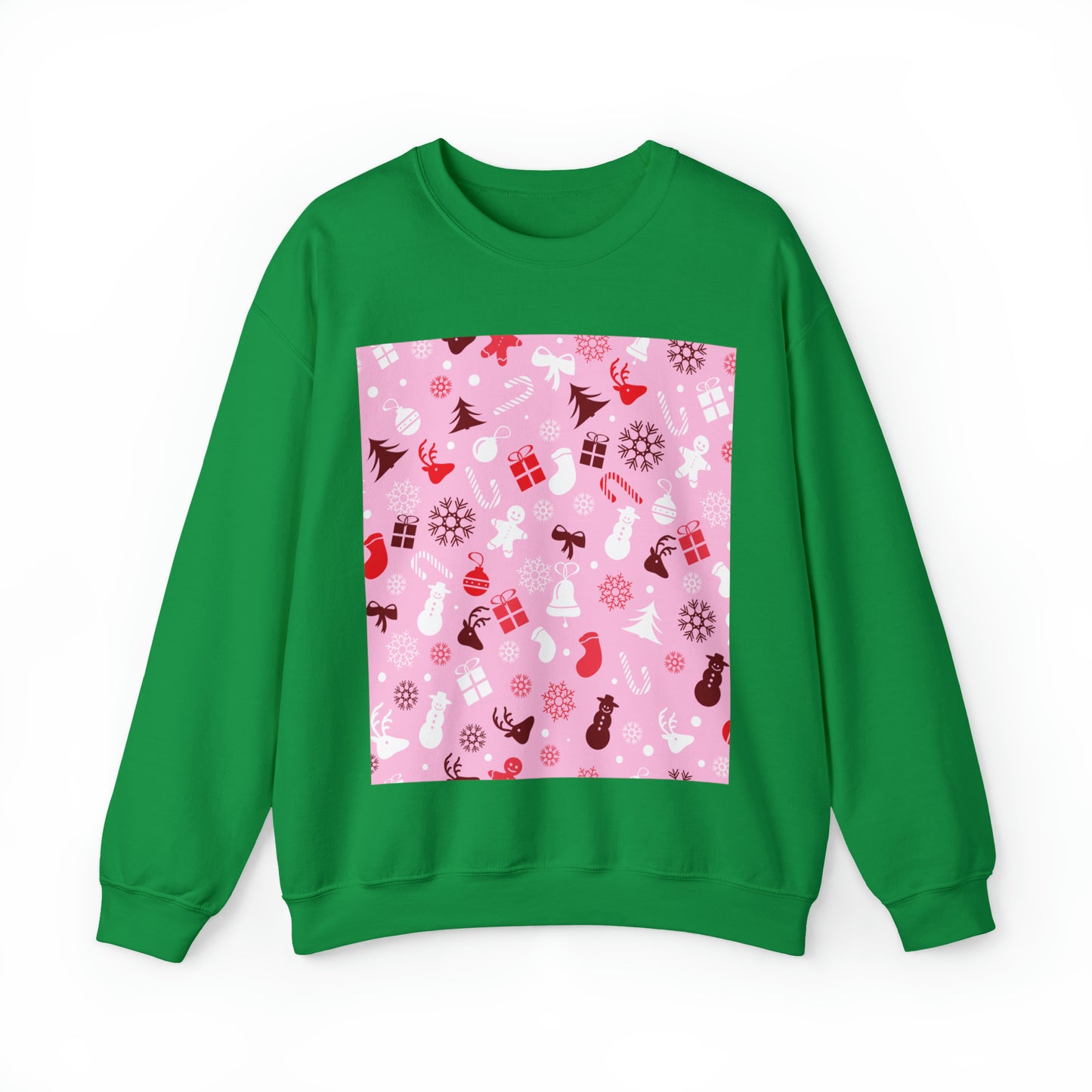 Unisex Heavy Blend™ Crewneck Christmas Ugly Sweatshirt19