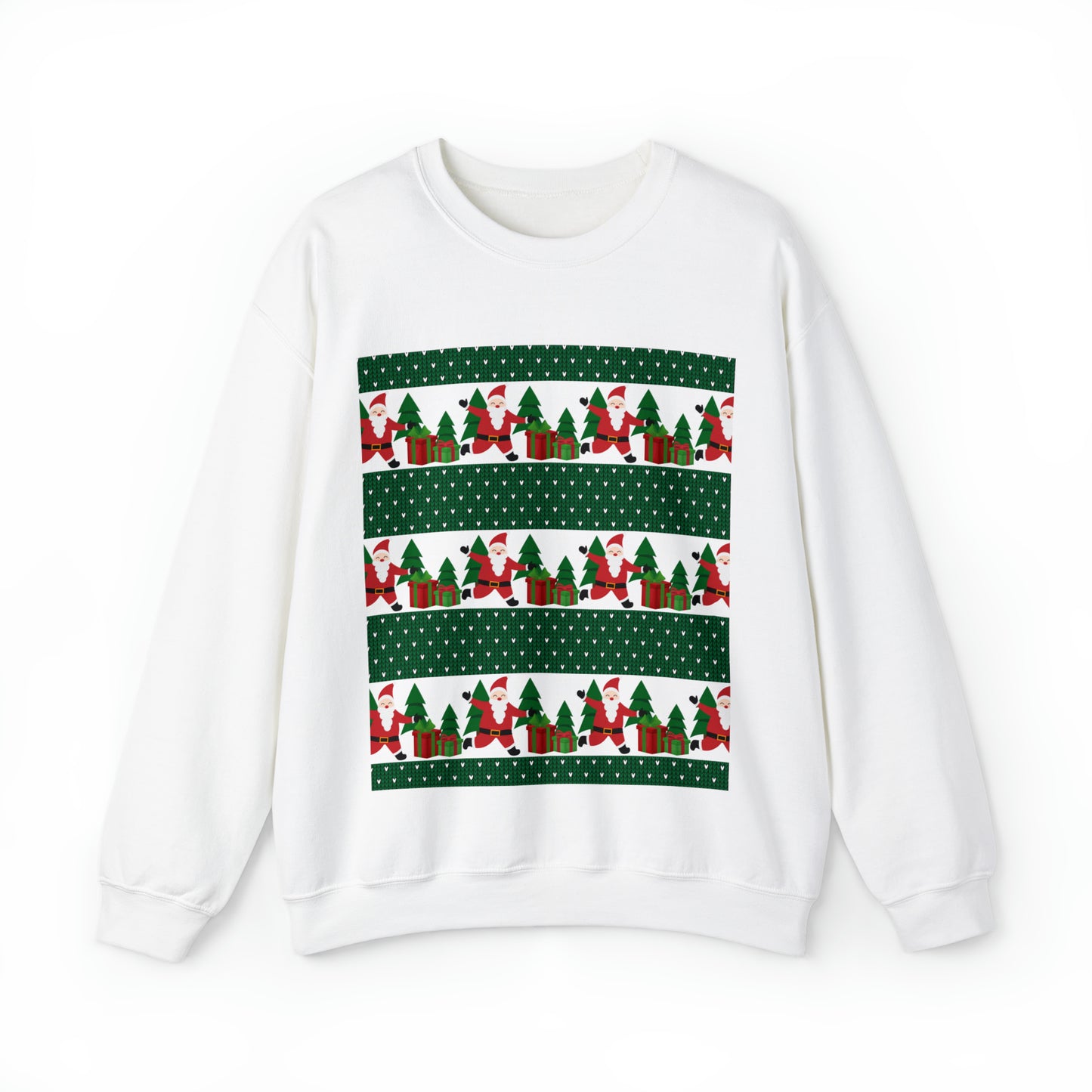 Unisex Heavy Blend™ Crewneck Christmas Ugly Sweatshirt21