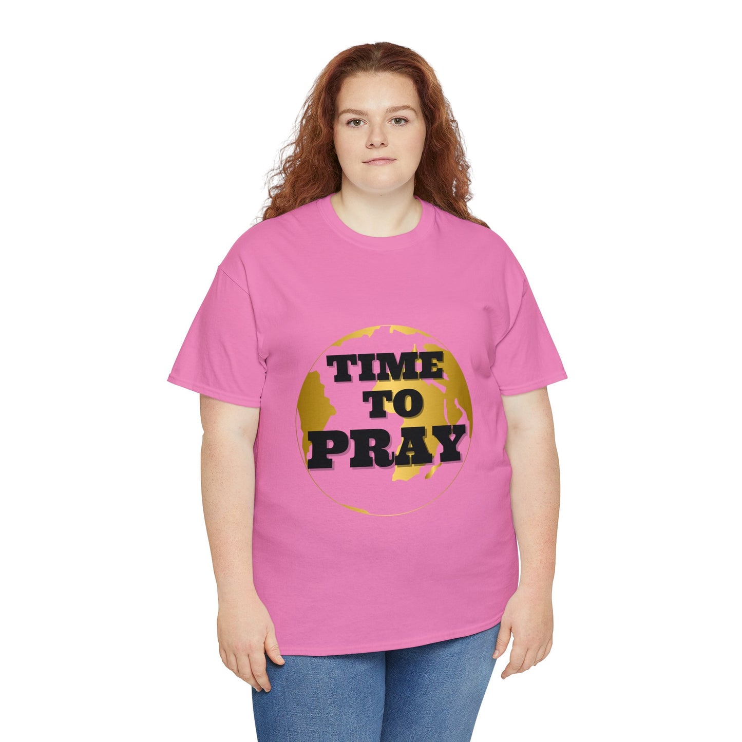 Unisex Heavy Cotton Tee Time to Pray Tee