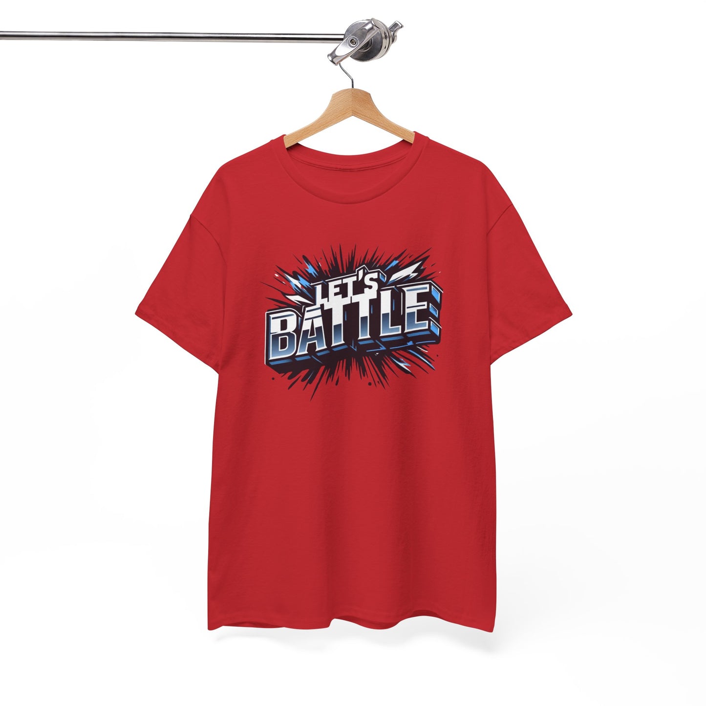 Heavy Cotton Tshirt for Male and Female Lets Battle