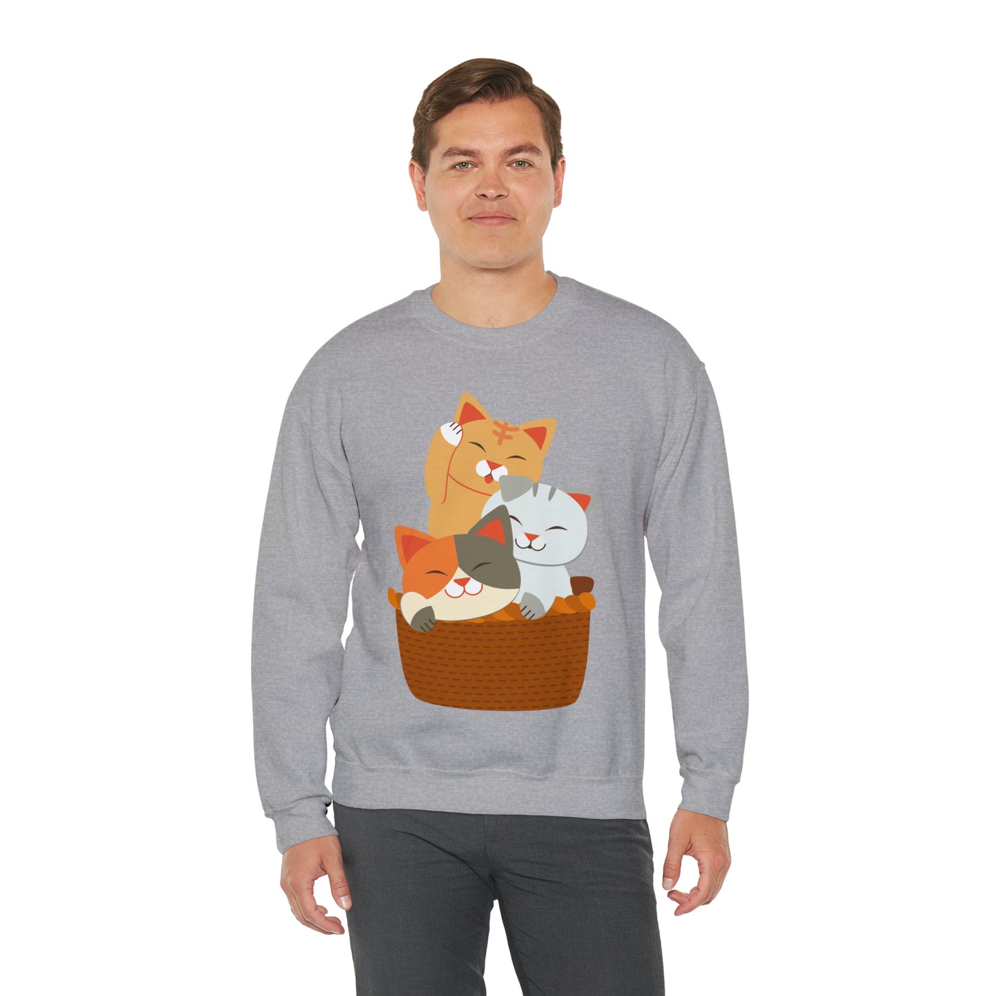 Unisex Heavy Blend™ Crewneck Christmas Ugly Sweatshirt7