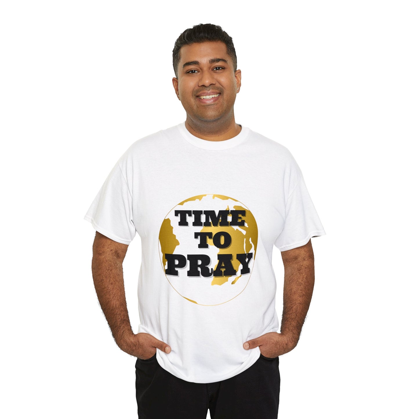 Unisex Heavy Cotton Tee Time to Pray Tee