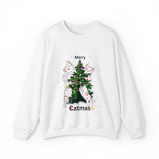 Merry Catmas Ugly Sweater