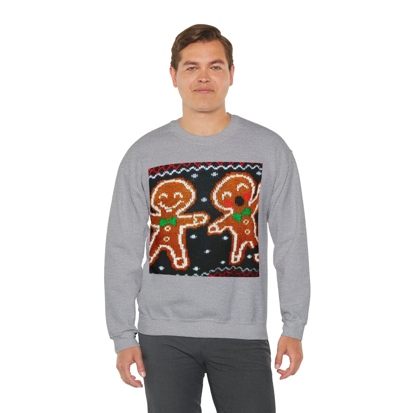 Unisex Heavy Blend™ Crewneck Christmas Ugly Sweatshirt2