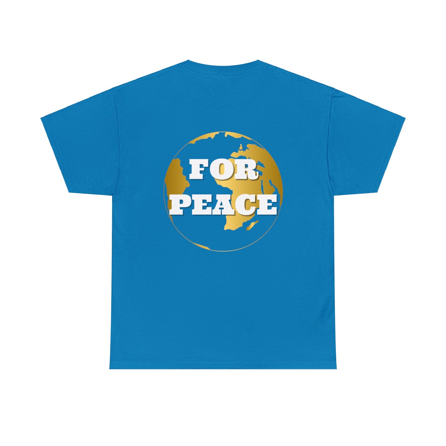 Unisex Heavy Cotton Tee Time to Pray for Peace Short Sleeves Tee