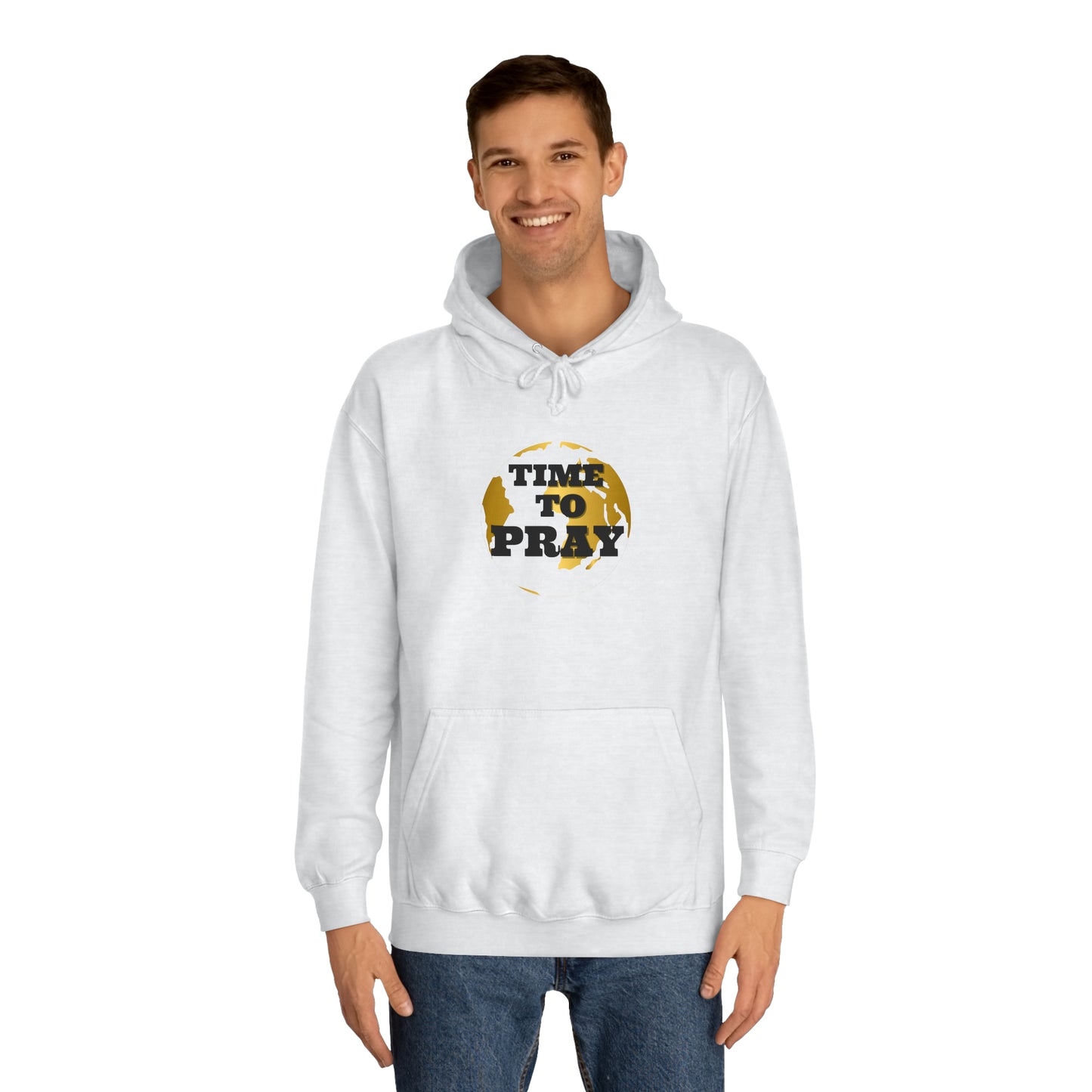 Time to Pray for Peace Unisex College Hoodie