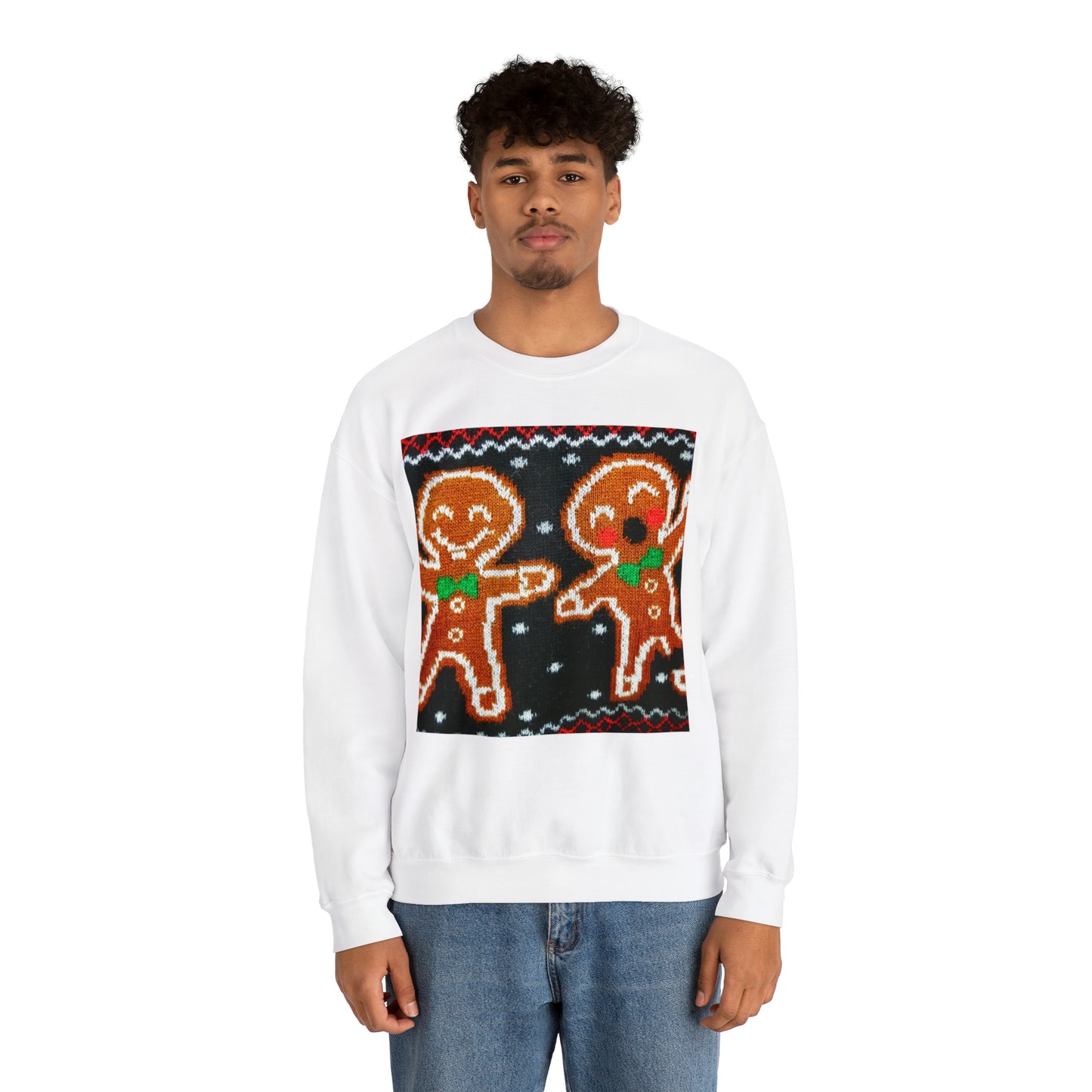 Unisex Heavy Blend™ Crewneck Christmas Ugly Sweatshirt2