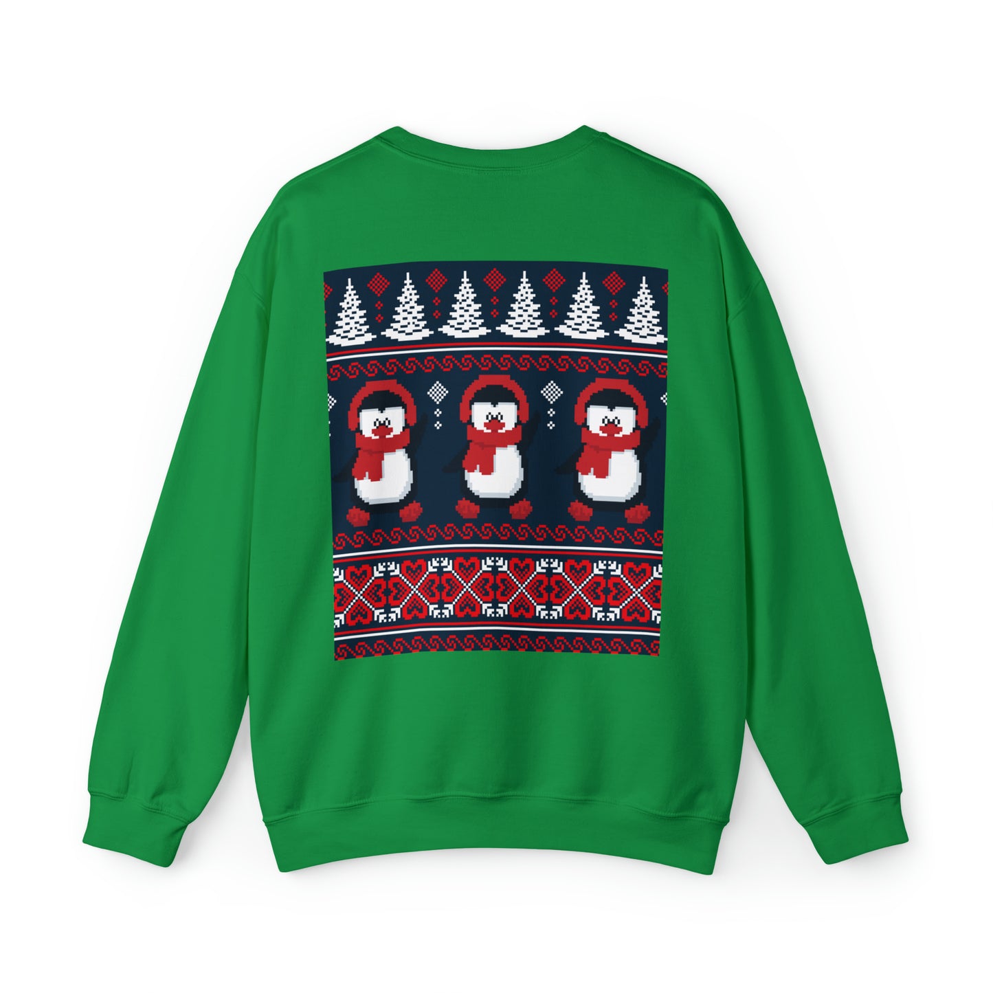 Unisex Heavy Blend™ Crewneck Christmas Ugly Sweatshirt16