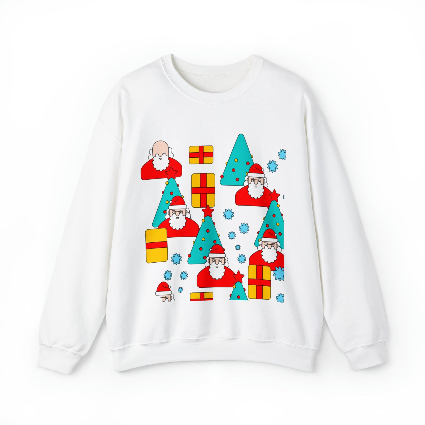 Unisex Heavy Blend™ Crewneck Christmas Ugly Sweatshirt20