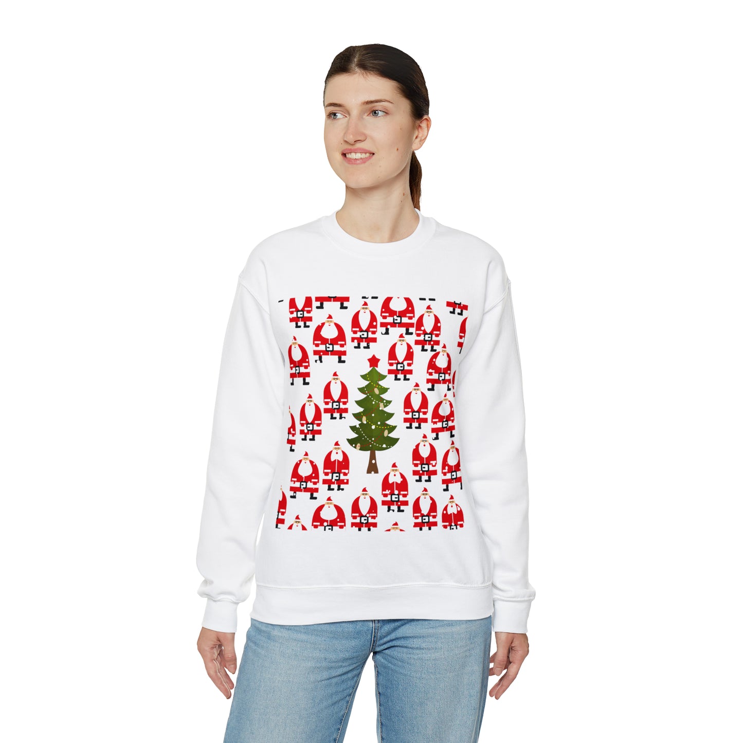 Unisex Heavy Blend™ Crewneck Christmas Ugly Sweatshirt9