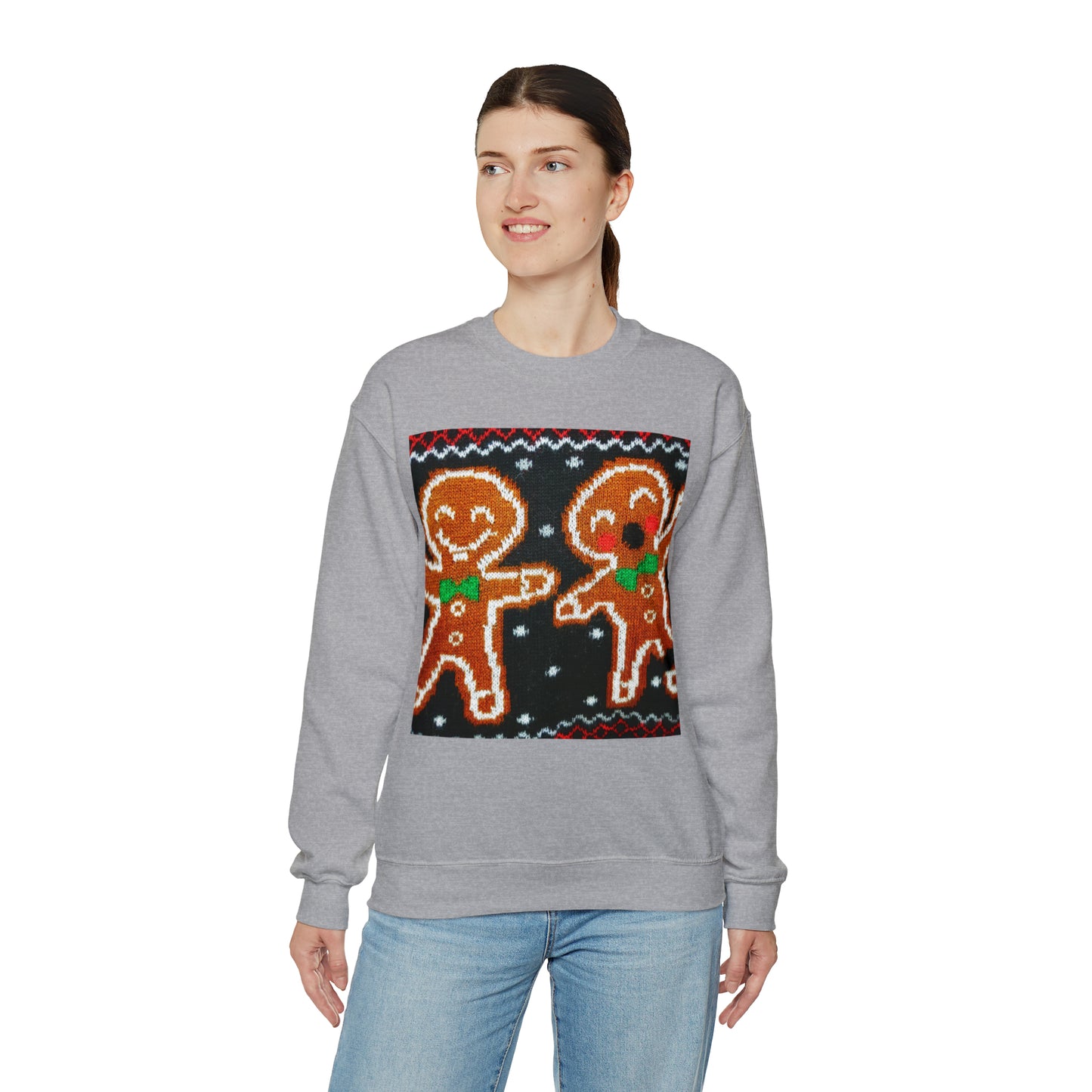 Unisex Heavy Blend™ Crewneck Christmas Ugly Sweatshirt2