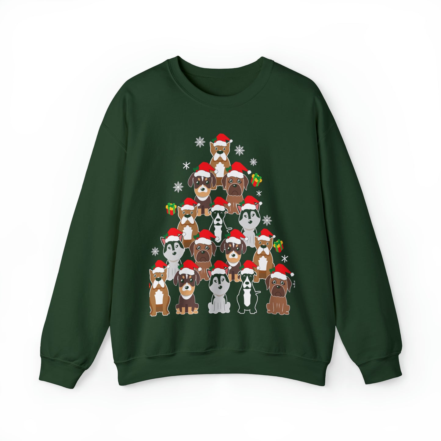 Unisex Heavy Blend™ Crewneck Christmas Ugly Sweatshirt8