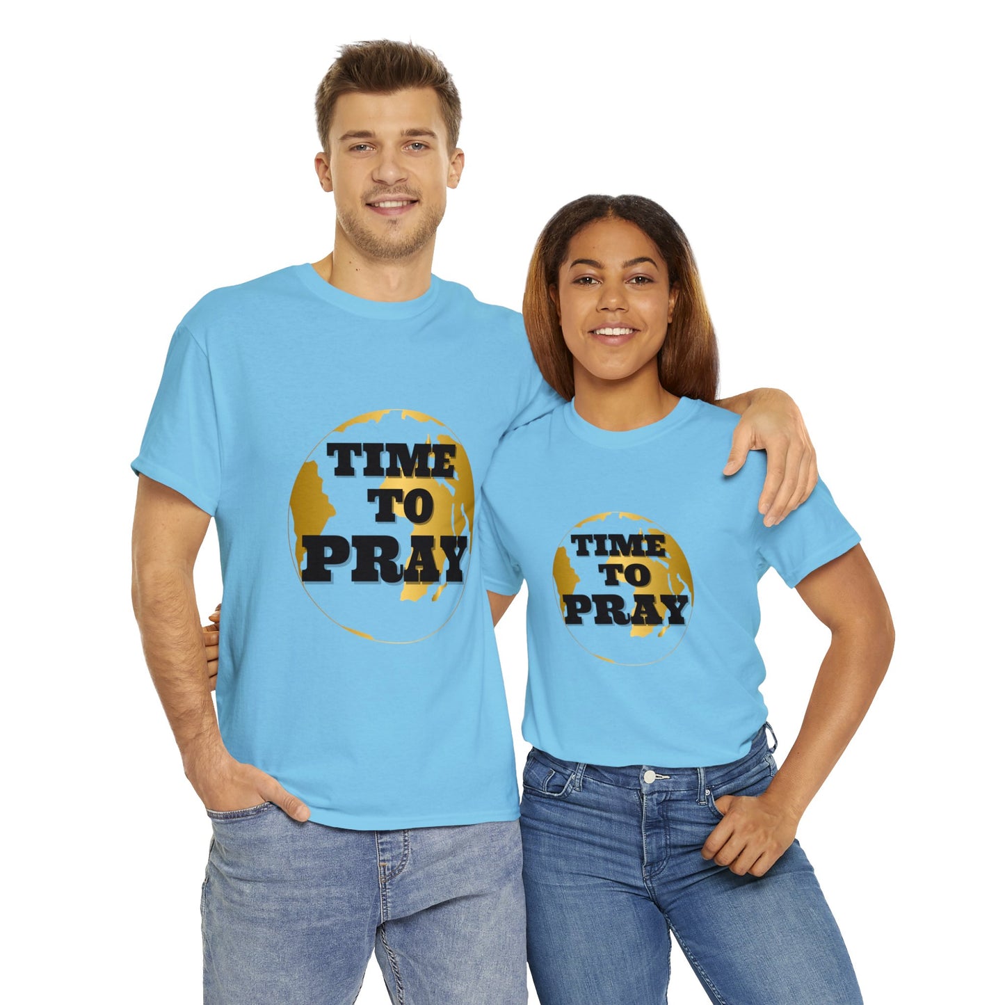 Unisex Heavy Cotton Tee Time to Pray Tee