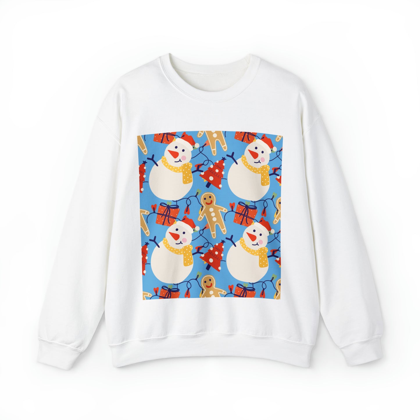 Unisex Heavy Blend™ Crewneck Christmas Ugly Sweatshirt14