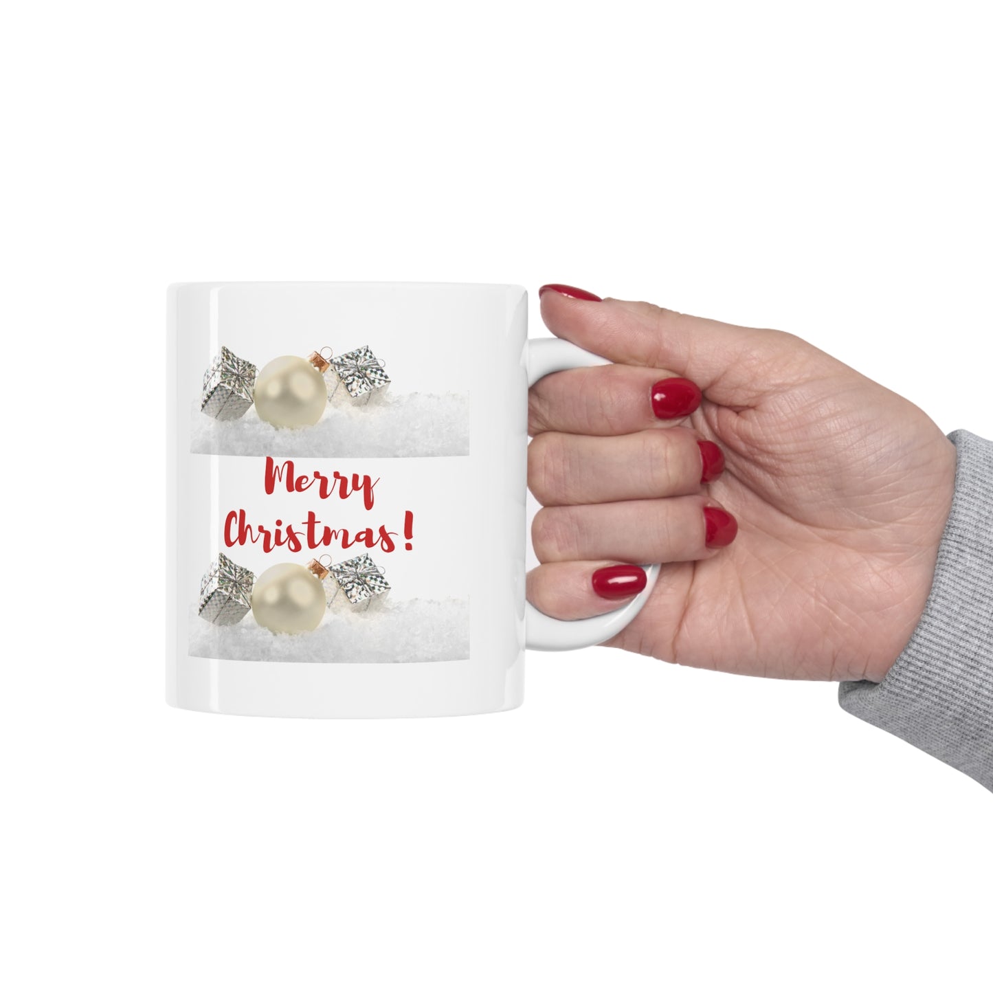 Just for You Merry Christmas Ceramic Mug 11oz