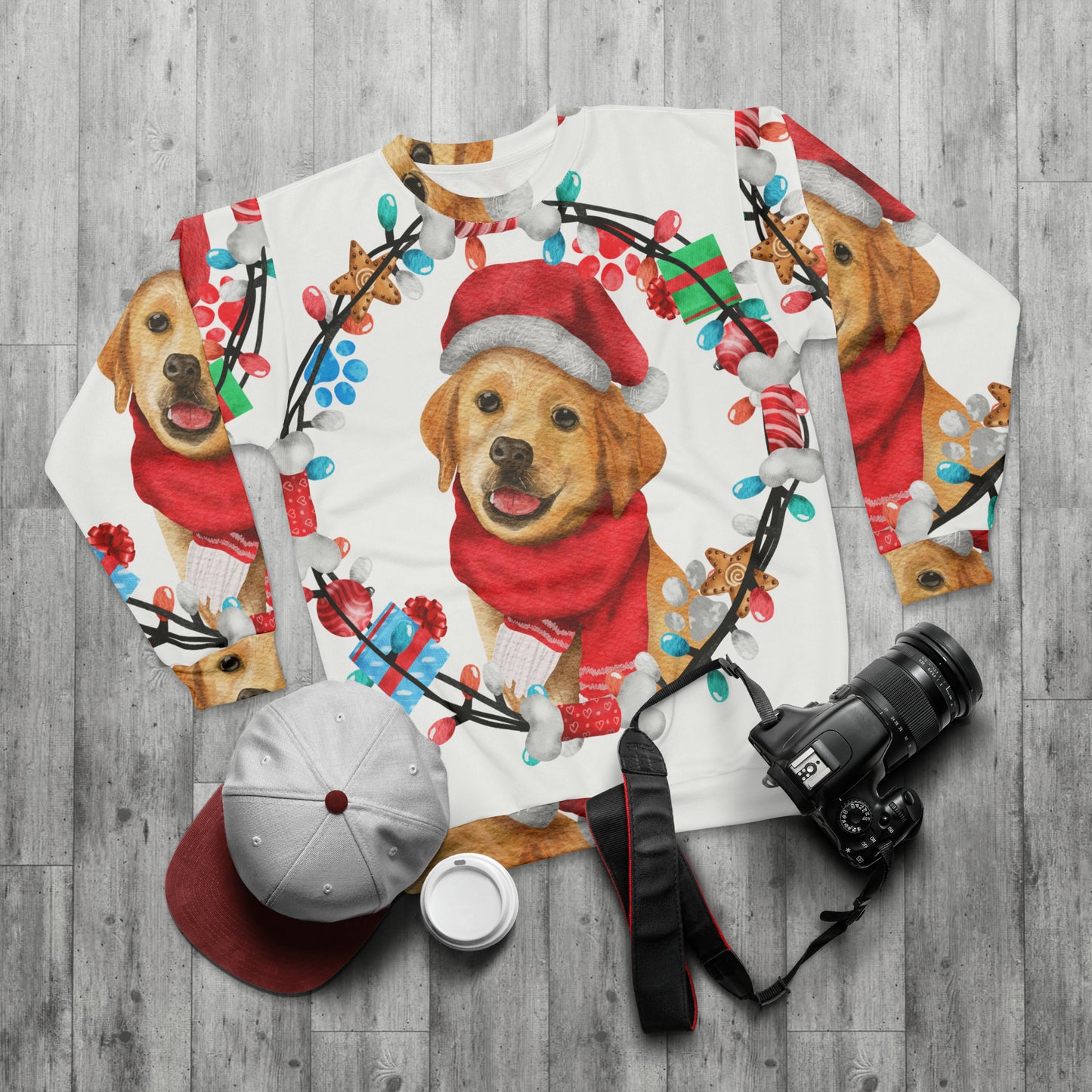 Christmas Ugly Sweater All Over Print Unisex Sweatshirt 11